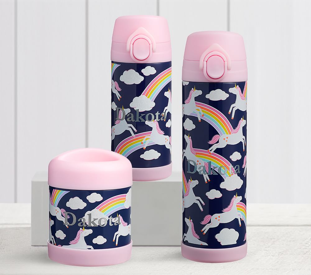 Mackenzie Navy Rainbow Unicorn Glow-in-the-DarkContainer